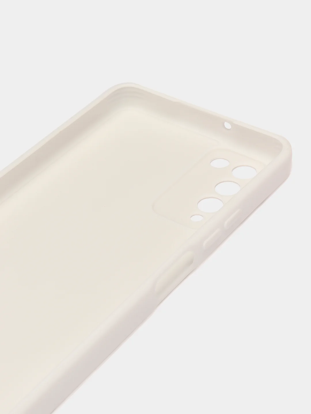 Белый силиконовый чехол на Honor 10X Lite ( Хонор 10Х Лайт) защита камеры