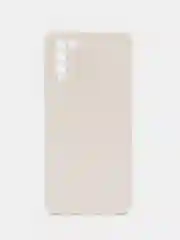 Белый силиконовый чехол на Honor 10X Lite ( Хонор 10Х Лайт) защита камеры