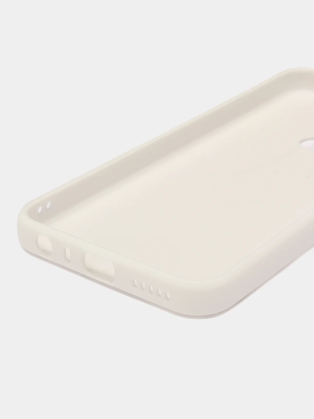 Белый силиконовый чехол для Xiaomi Redmi Note 8T (Сяоми Редми Нот 8Т)