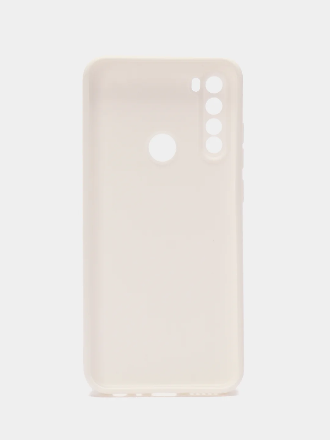 Белый силиконовый чехол для Xiaomi Redmi Note 8T (Сяоми Редми Нот 8Т)