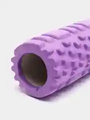 Фиолетовый валик для фитнеса, ролик массажный для йоги