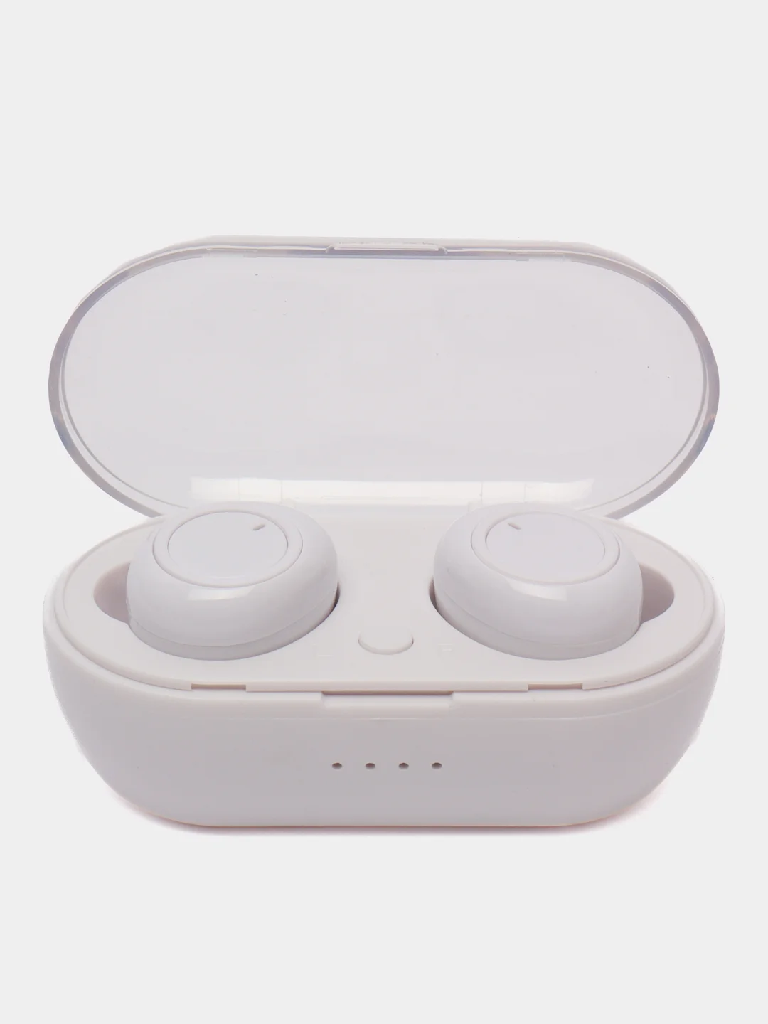Белый беспроводные наушники (гарнитура) Y50 TWS2 Bluetooth 5.0 с сенсорным управлением