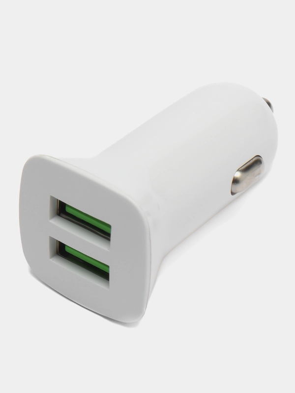Автомобильное зарядное устройство, 2 разъема USB