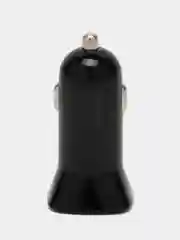 Черный автомобильное зарядное устройство, 2 разъема USB