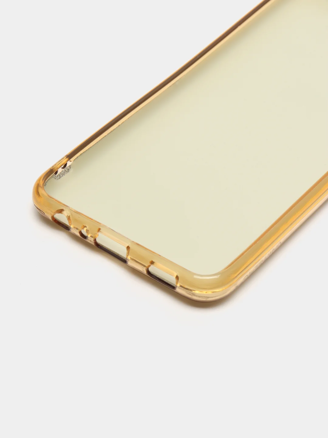 Золотой силиконовый с блестками усиленный чехол Samsung S22/S22plus/S22ultra/A12/A32