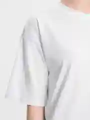 Белый футболка женская, оверсайз