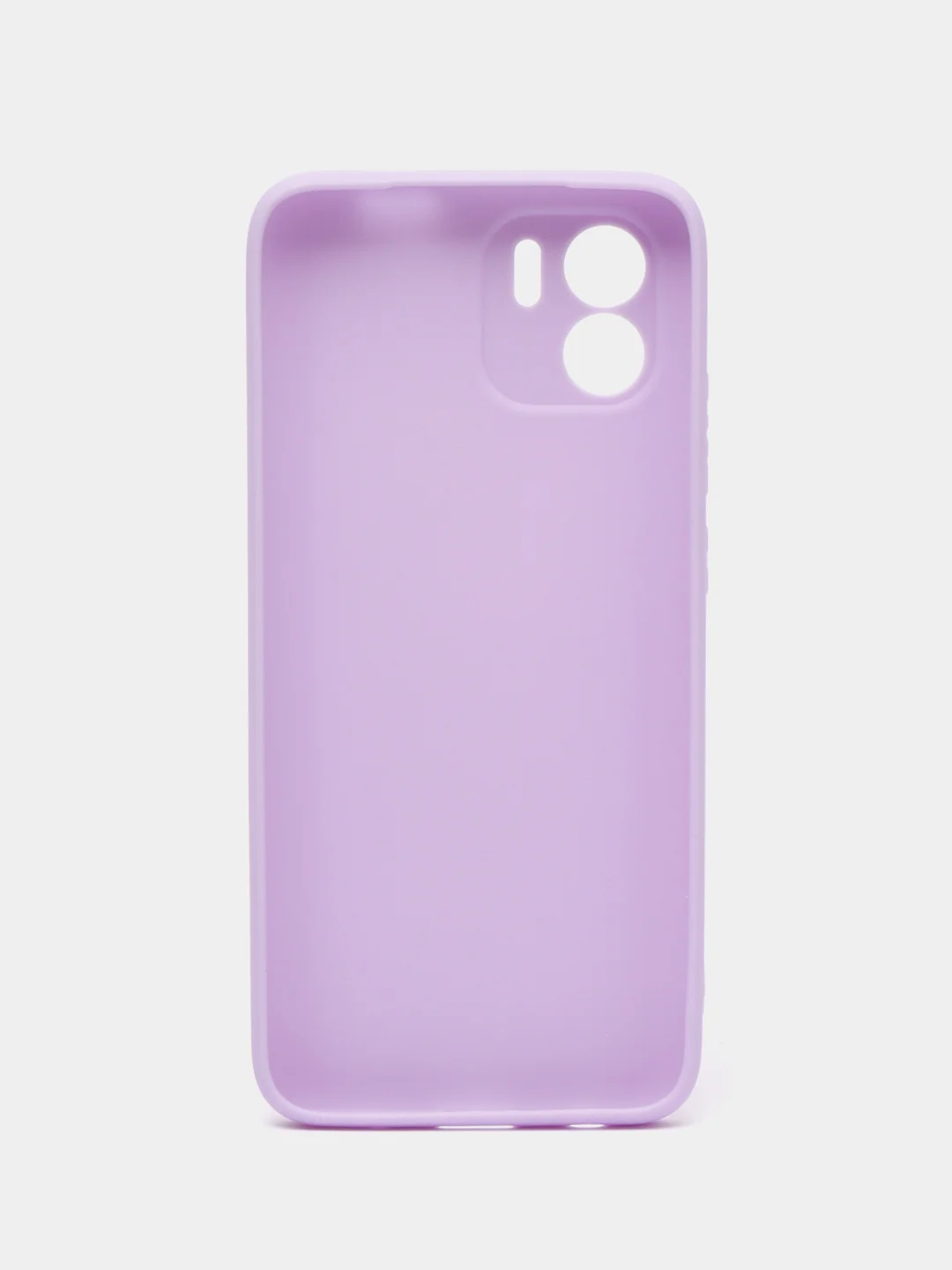 Сиреневый чехол для Xiaomi Redmi A1 / Redmi A2 (Сяоми Редми А1 / А2) силиконовый, цветной, матовый