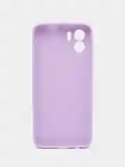 Сиреневый чехол для Xiaomi Redmi A1 / Redmi A2 (Сяоми Редми А1 / А2) силиконовый, цветной, матовый