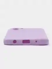 Сиреневый чехол для Xiaomi Redmi A1 / Redmi A2 (Сяоми Редми А1 / А2) силиконовый, цветной, матовый