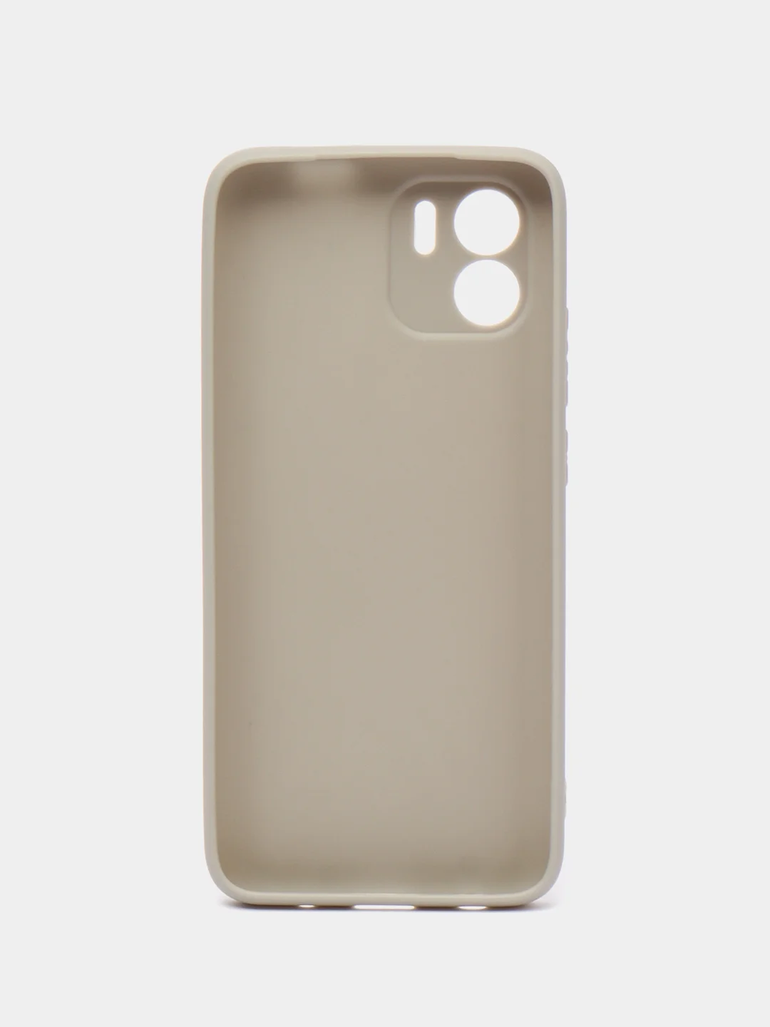 Серый чехол для Xiaomi Redmi A1 / Redmi A2 (Сяоми Редми А1 / А2) силиконовый, цветной, матовый
