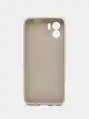 Серый чехол для Xiaomi Redmi A1 / Redmi A2 (Сяоми Редми А1 / А2) силиконовый, цветной, матовый