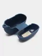 Синий чехол на Xiaomi Redmi Buds 4 Pro для беспроводных наушников КАРТОФАН силиконовый матовый