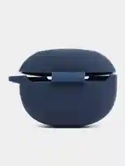 Синий чехол на Realme Buds Air 3 для беспроводных наушников КАРТОФАН силиконовый матовый