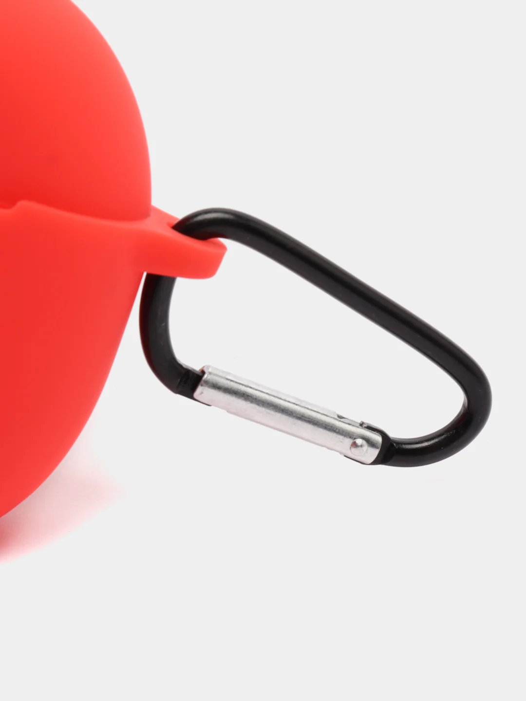 Красный чехол для беспроводных наушников Xiaomi Redmi Buds 4 силиконовый КАРТОФАН матовый