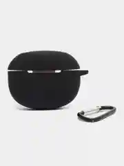Черный чехол на Realme Buds Air 3 для беспроводных наушников КАРТОФАН силиконовый матовый