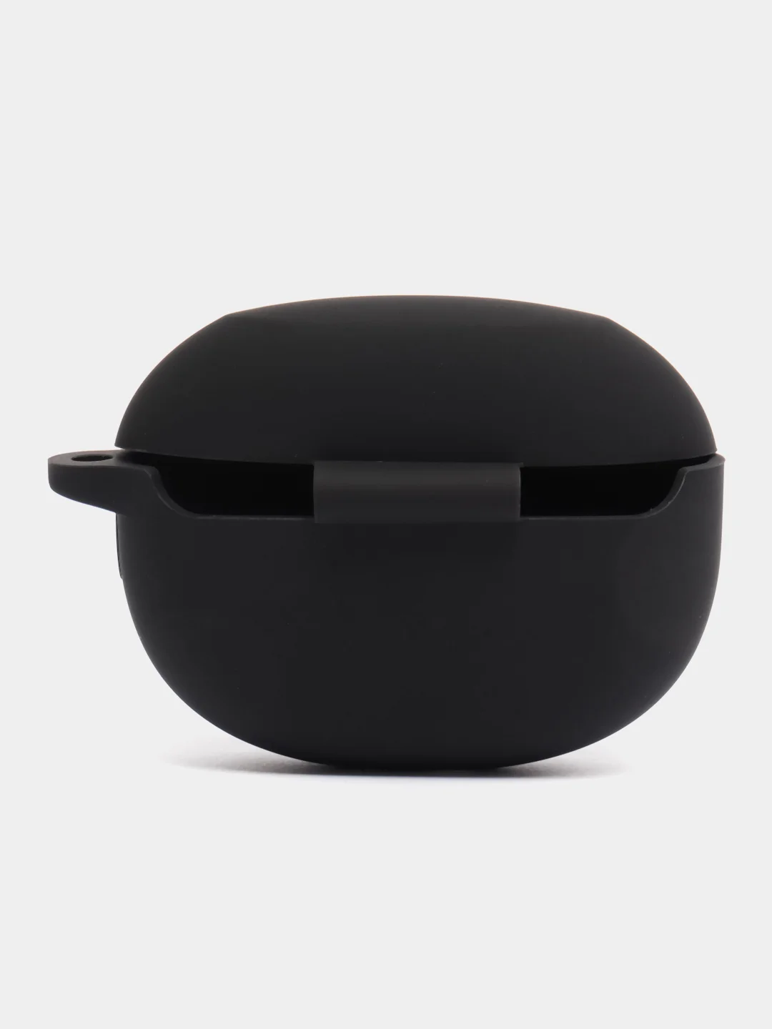 Черный чехол на Realme Buds Air 3 для беспроводных наушников КАРТОФАН силиконовый матовый