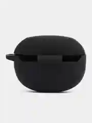 Черный чехол на Realme Buds Air 3 для беспроводных наушников КАРТОФАН силиконовый матовый
