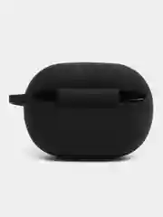 Черный чехол на Xiaomi Redmi Buds 4 Pro для беспроводных наушников КАРТОФАН силиконовый матовый