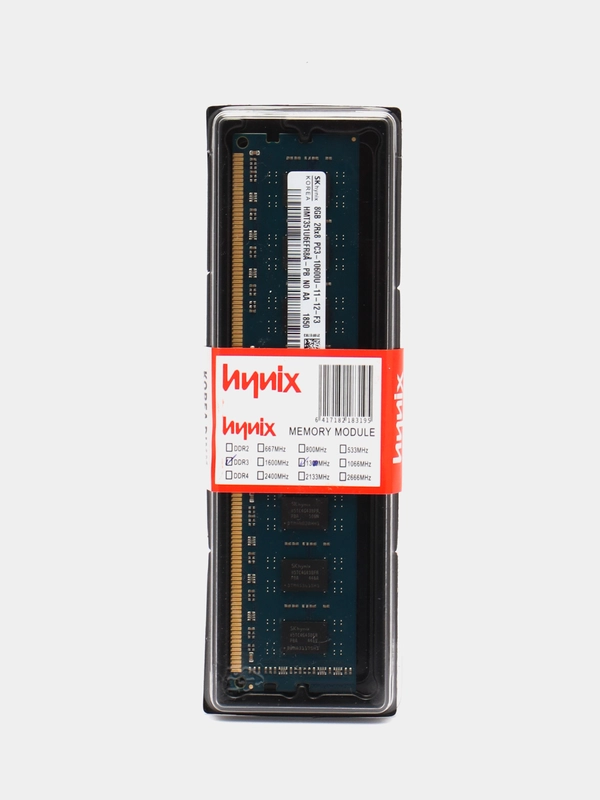 Оперативная память Hynix DDR3 DIMM PC3-10600U, 8 Гб, для компьютера