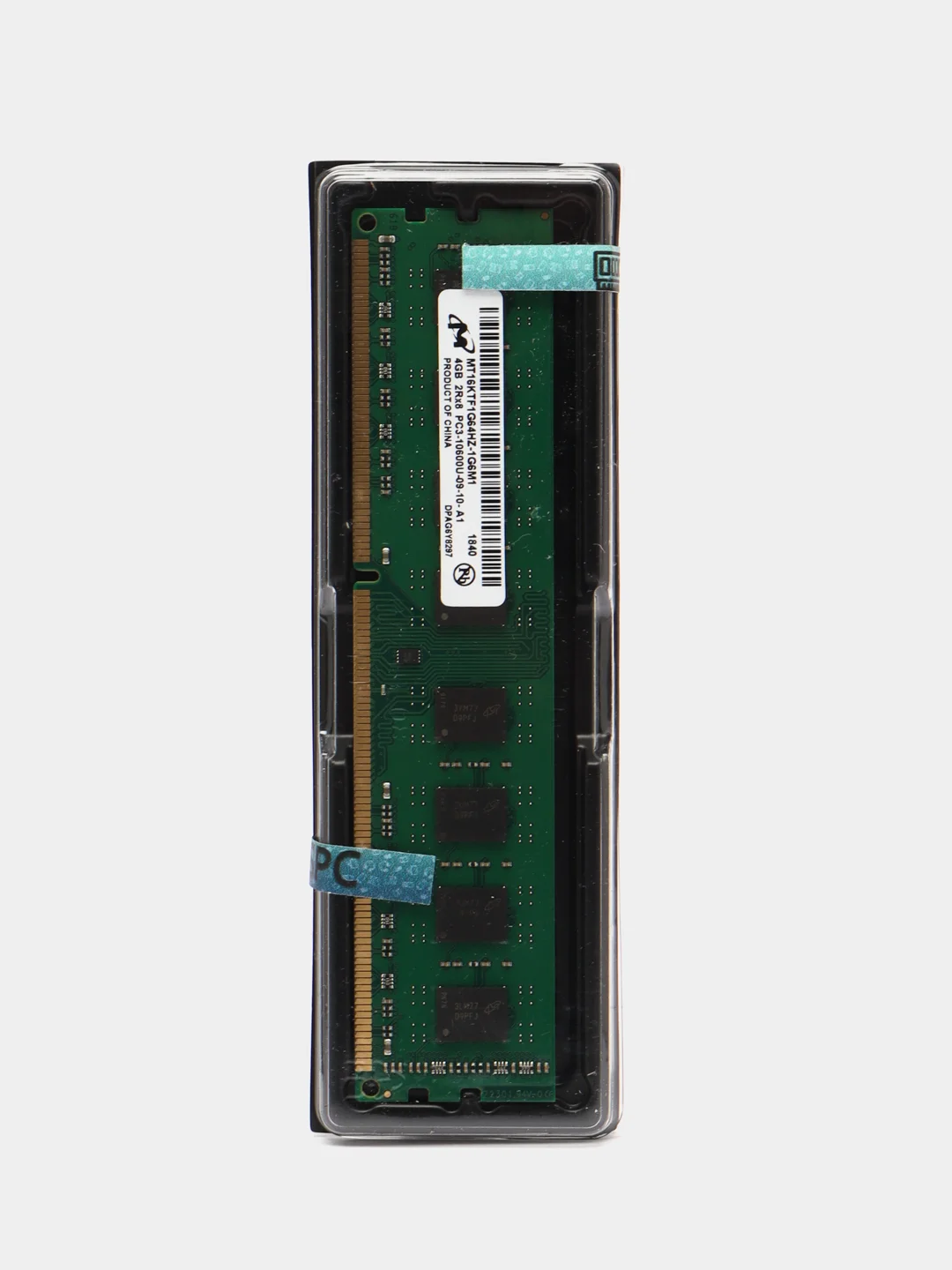 Оперативная память для компьютера Micron DDR3, 4 ГБ, 1333 MHz, DIMM PC3-10600U