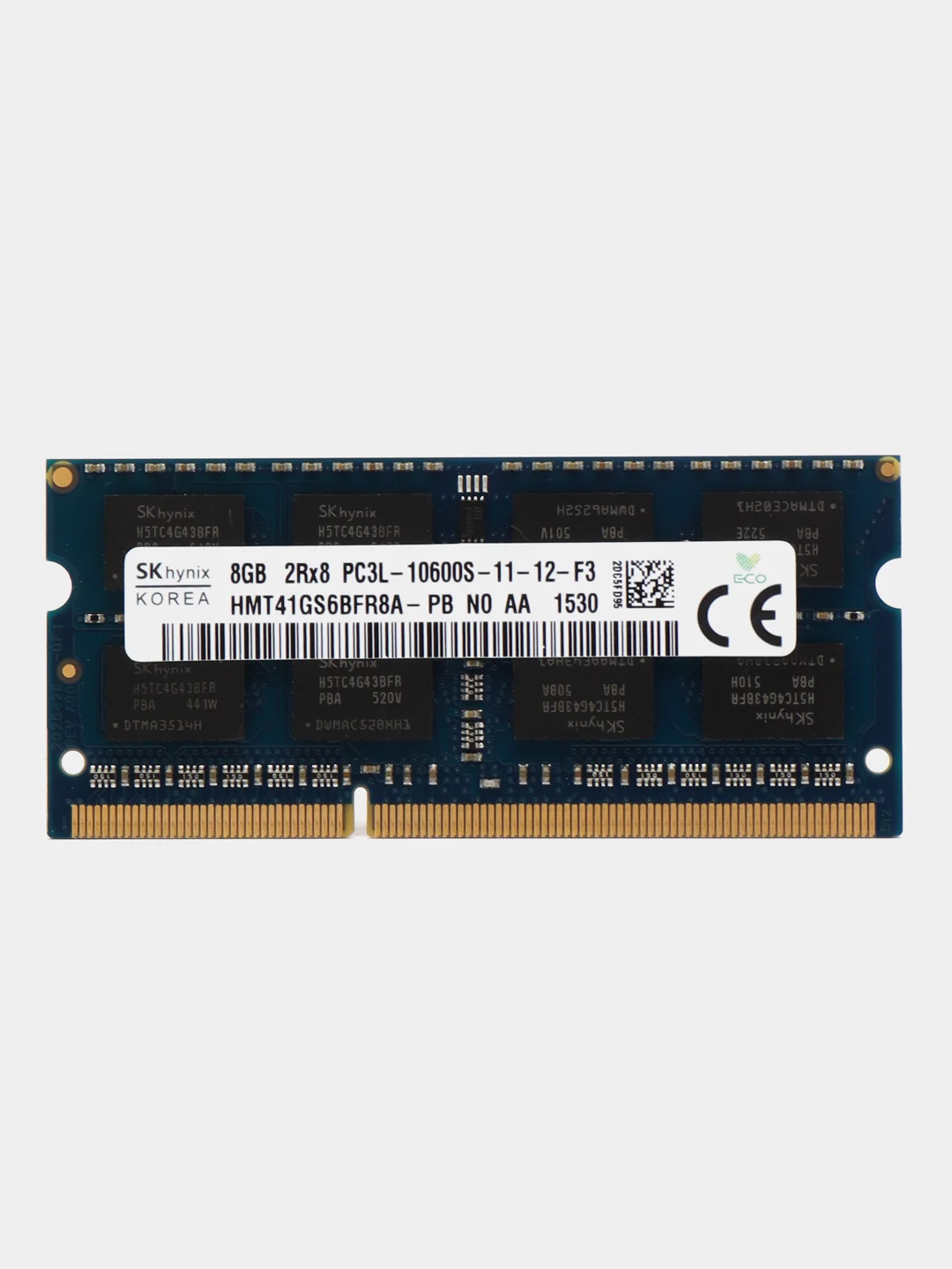 Оперативная память для ноутбука Hynix DDR3L, 8 ГБ, 1333 MHz SO-DIMM PC3L-10600U, 1 x 8 ГБ