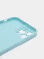 Голубой чехол для iPhone 13, 13 Pro, 13 Pro Max (Айфон 13, 13 Про, 13 Про Макс)