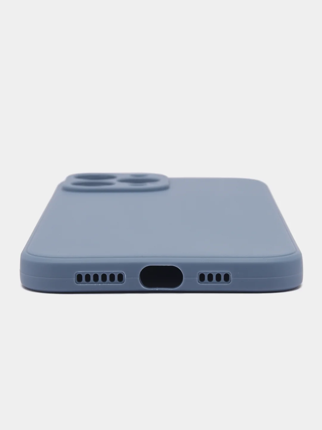 Синий меланж чехол для iPhone 13, 13 Pro, 13 Pro Max (Айфон 13, 13 Про, 13 Про Макс)