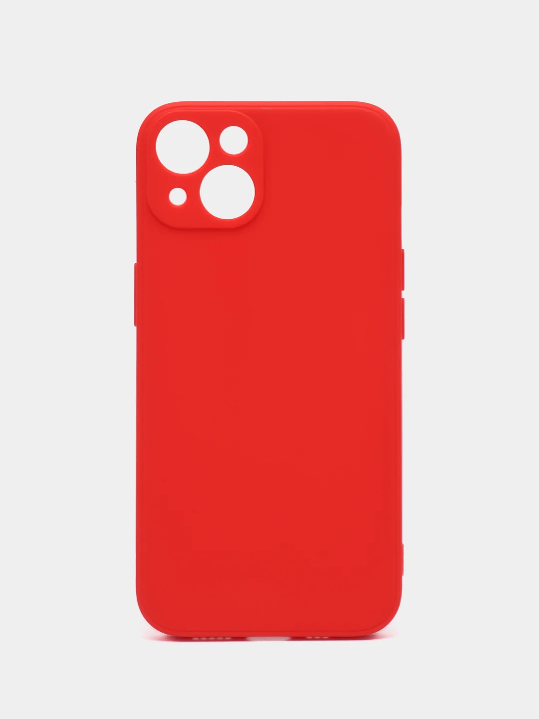 Красный чехол для iPhone 13, 13 Pro, 13 Pro Max (Айфон 13, 13 Про, 13 Про Макс)