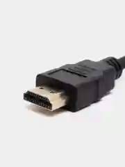 Хром адаптер HDMI to VGA, 20 см, переходник VGA на HDMI, кабель HDMI - VGA, конвертер HDMI - VGA