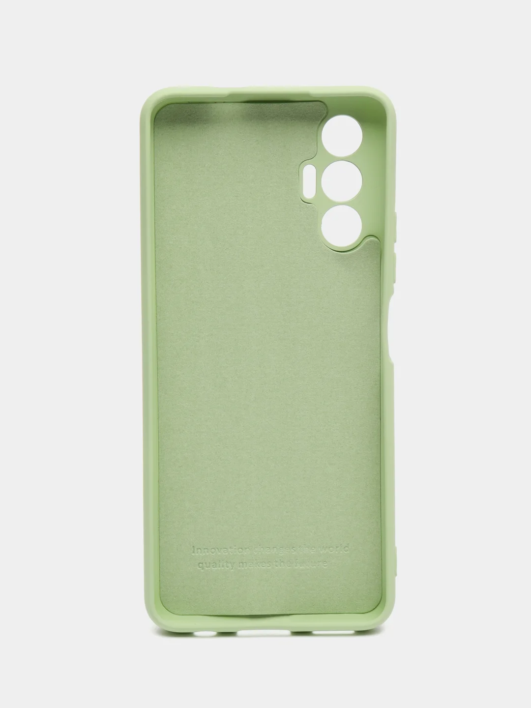 Лайм чехол силиконовый Silicone Cover для Tecno Pova 3 (Техно Пова 3)