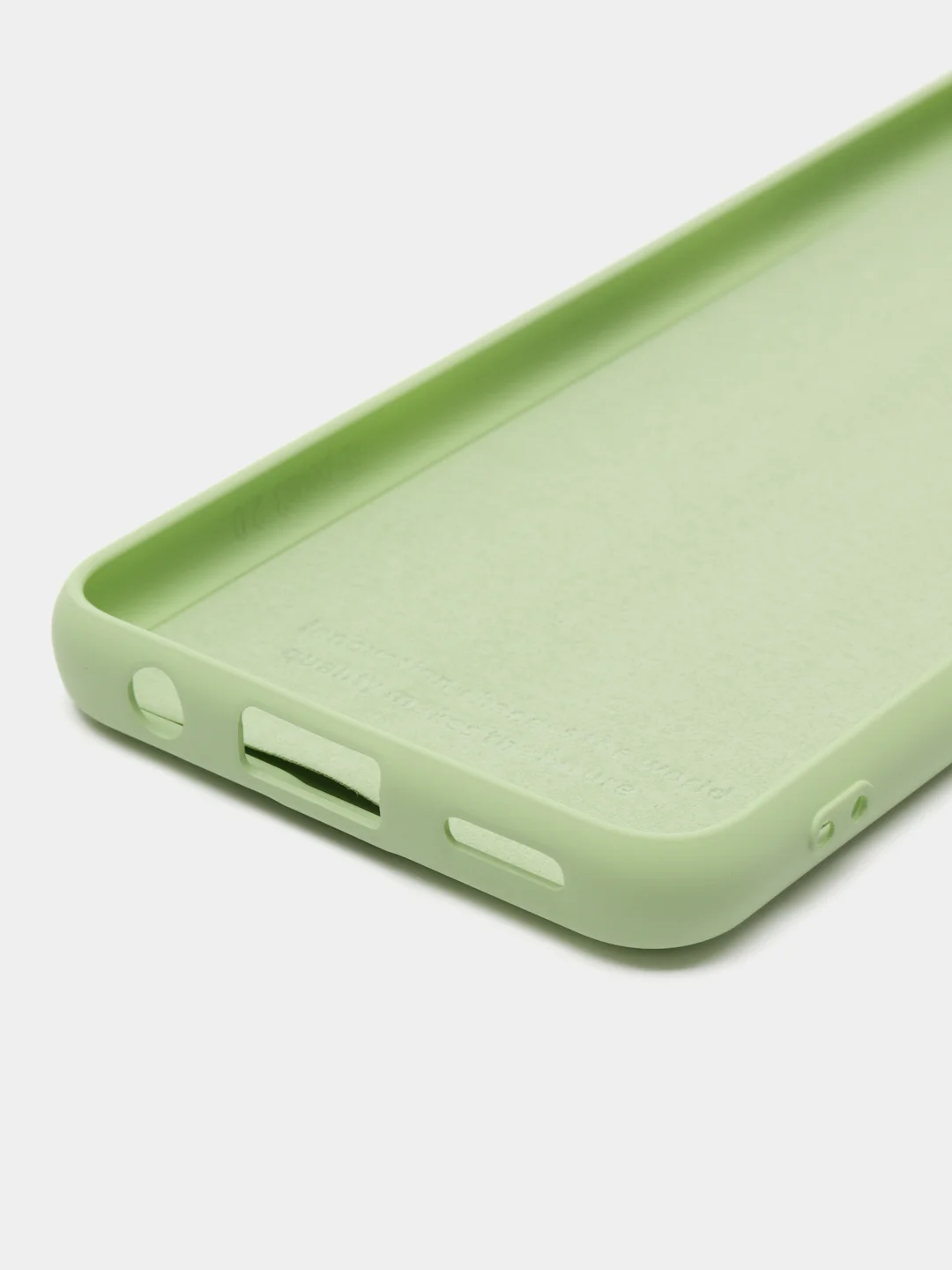 Лайм чехол силиконовый Silicone Cover для Tecno Pova 3 (Техно Пова 3)
