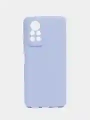 Небесно-голубой чехол силиконовый для Infinix Note 11 Pro/Note 11S (Инфиникс Нот 11 Про/Нот 11С)