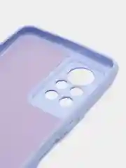 Небесно-голубой чехол силиконовый для Infinix Note 11 Pro/Note 11S (Инфиникс Нот 11 Про/Нот 11С)