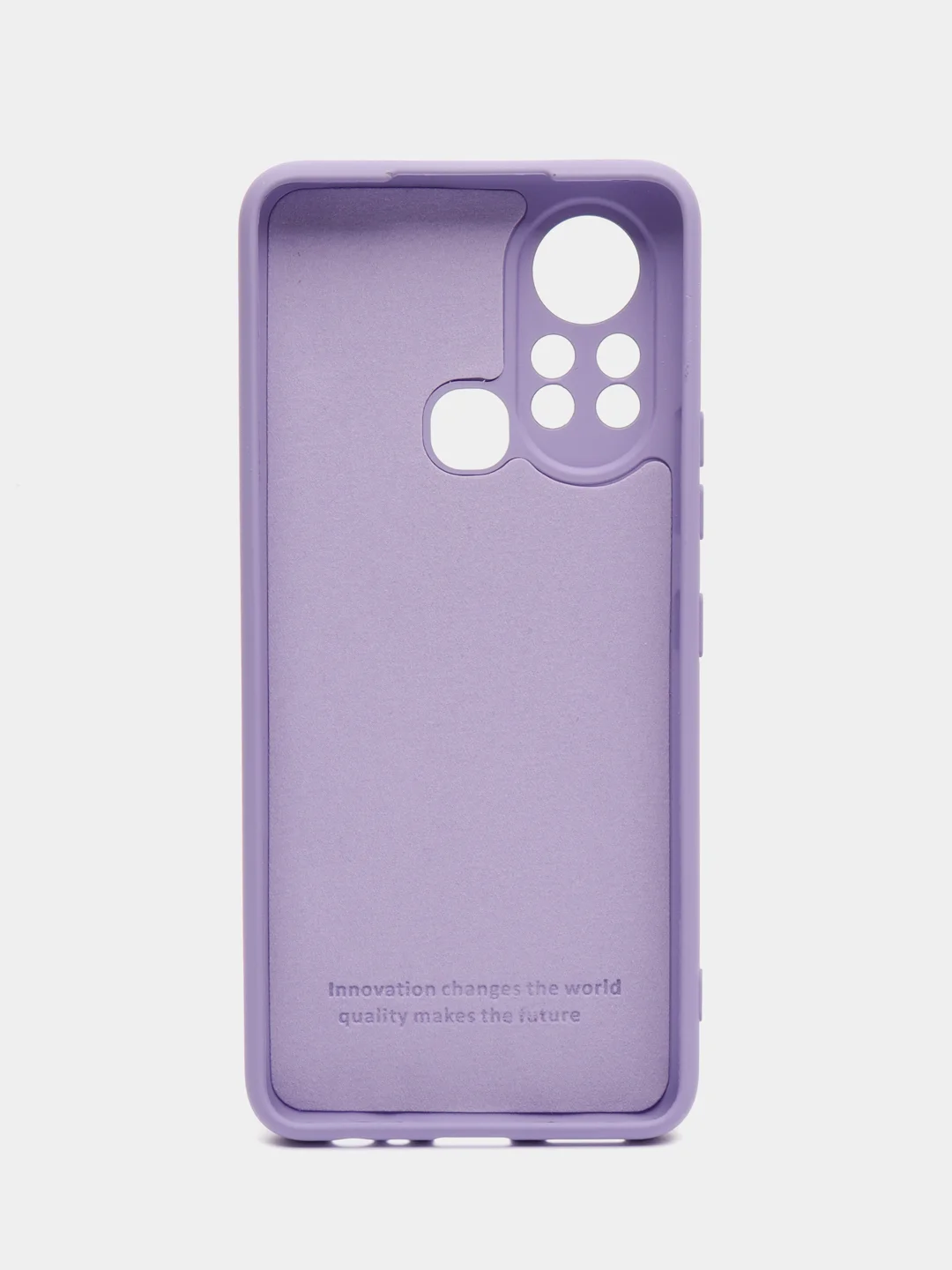 Аметистовый чехол силиконовый для Infinix Hot 11S (Инфиникс Хот 11С), Silicone Cover