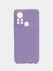 Аметистовый чехол силиконовый для Infinix Hot 11S (Инфиникс Хот 11С), Silicone Cover
