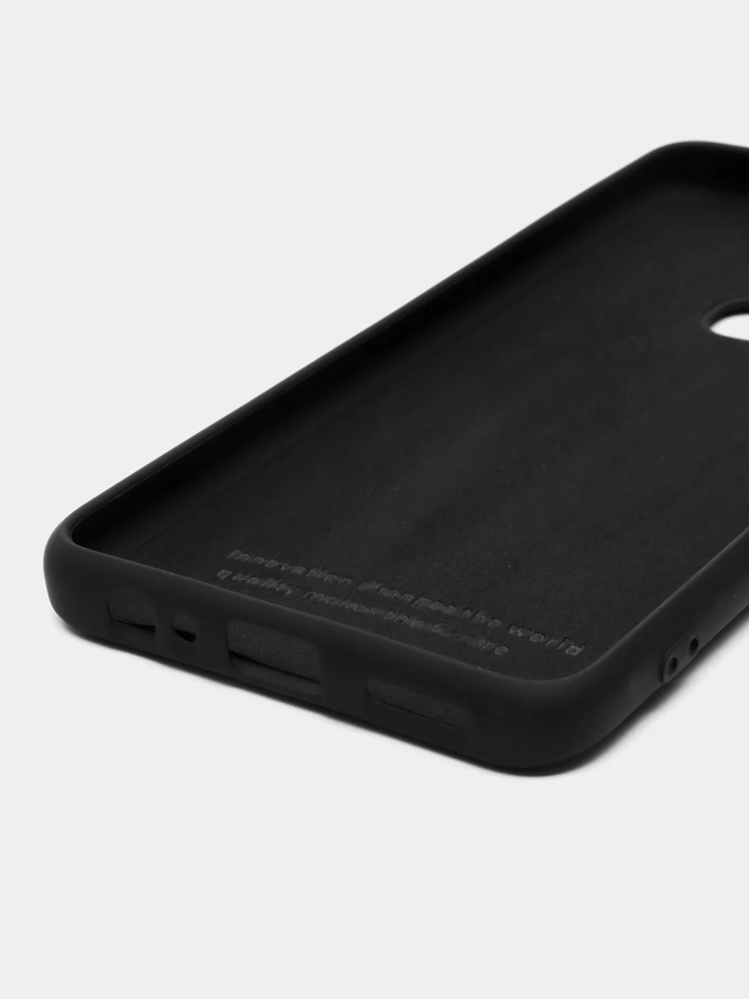 Черный чехол силиконовый для Infinix Hot 11S (Инфиникс Хот 11С), Silicone Cover