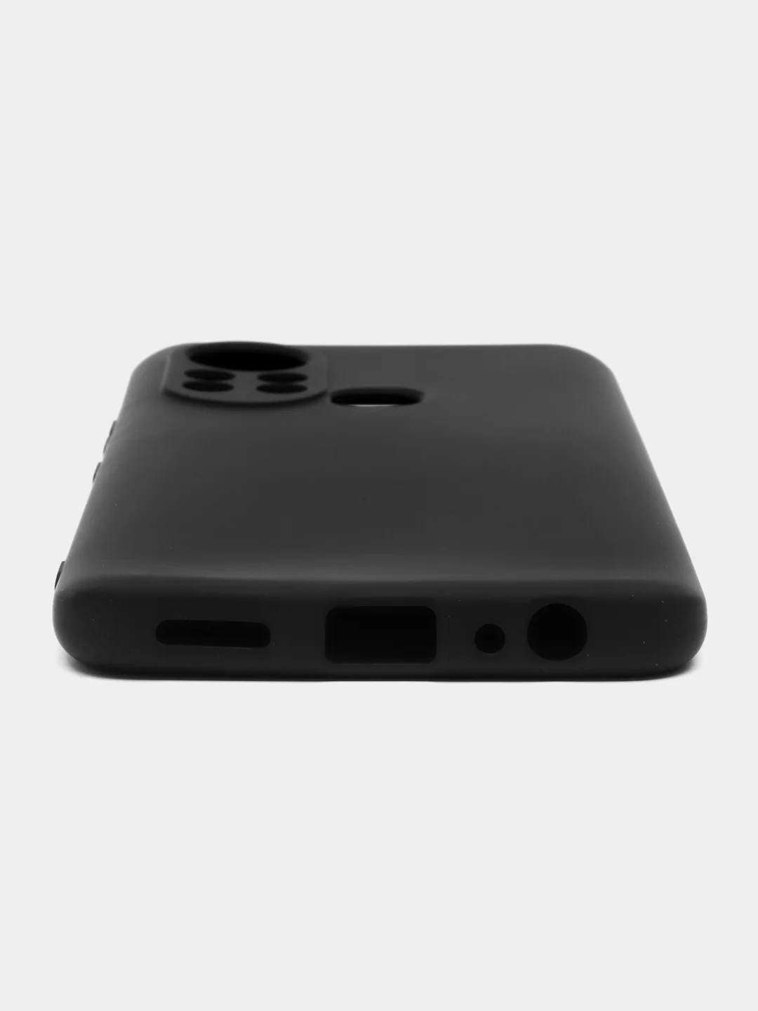 Черный чехол силиконовый для Infinix Hot 11S (Инфиникс Хот 11С), Silicone Cover