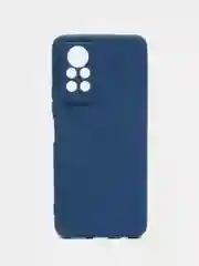 Темно-синий чехол силиконовый для Infinix Note 11 Pro/Note 11S (Инфиникс Нот 11 Про/Нот 11С)
