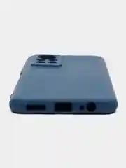 Темно-синий чехол силиконовый для Infinix Note 11 Pro/Note 11S (Инфиникс Нот 11 Про/Нот 11С)