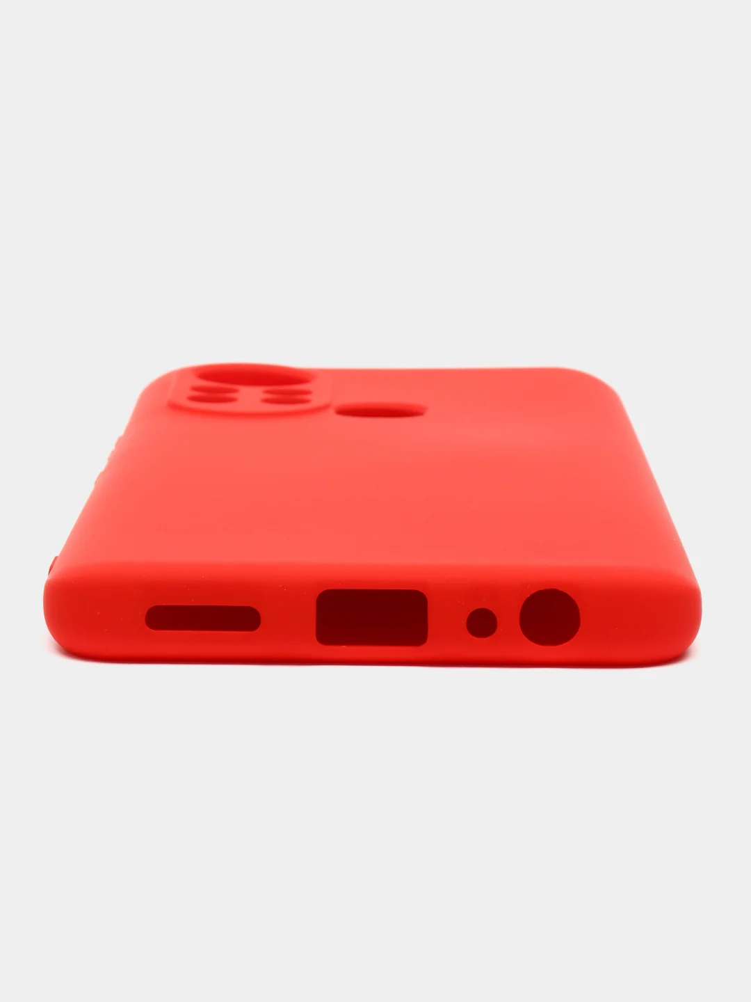 Красный чехол силиконовый для Infinix Hot 11S (Инфиникс Хот 11С), Silicone Cover