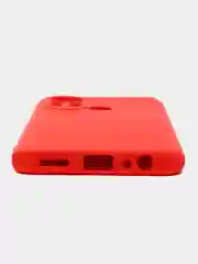 Красный чехол силиконовый для Infinix Hot 11S (Инфиникс Хот 11С), Silicone Cover
