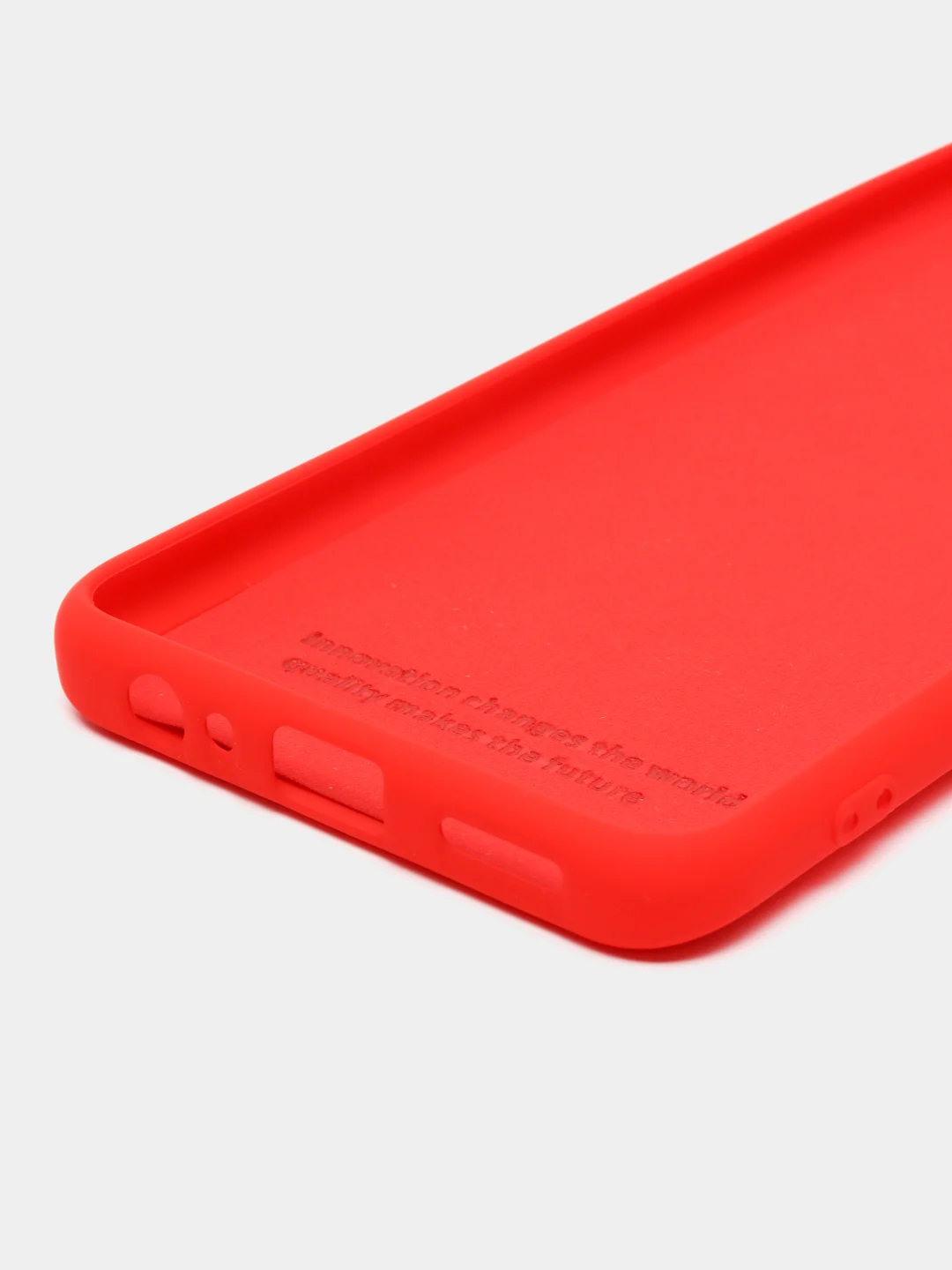 Красный чехол силиконовый для Infinix Hot 11S (Инфиникс Хот 11С), Silicone Cover