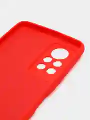 Красный чехол силиконовый для Infinix Note 11 Pro/Note 11S (Инфиникс Нот 11 Про/Нот 11С)