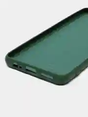 Тёмно-зелёный чехол силиконовый для Infinix Note 11 Pro/Note 11S (Инфиникс Нот 11 Про/Нот 11С)