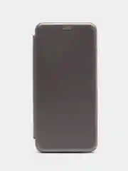 Серый чехол-книжка для Xiaomi Redmi 9A  (Сяоми редми 9А)