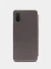 Серый чехол-книжка для Xiaomi Redmi 9A  (Сяоми редми 9А)