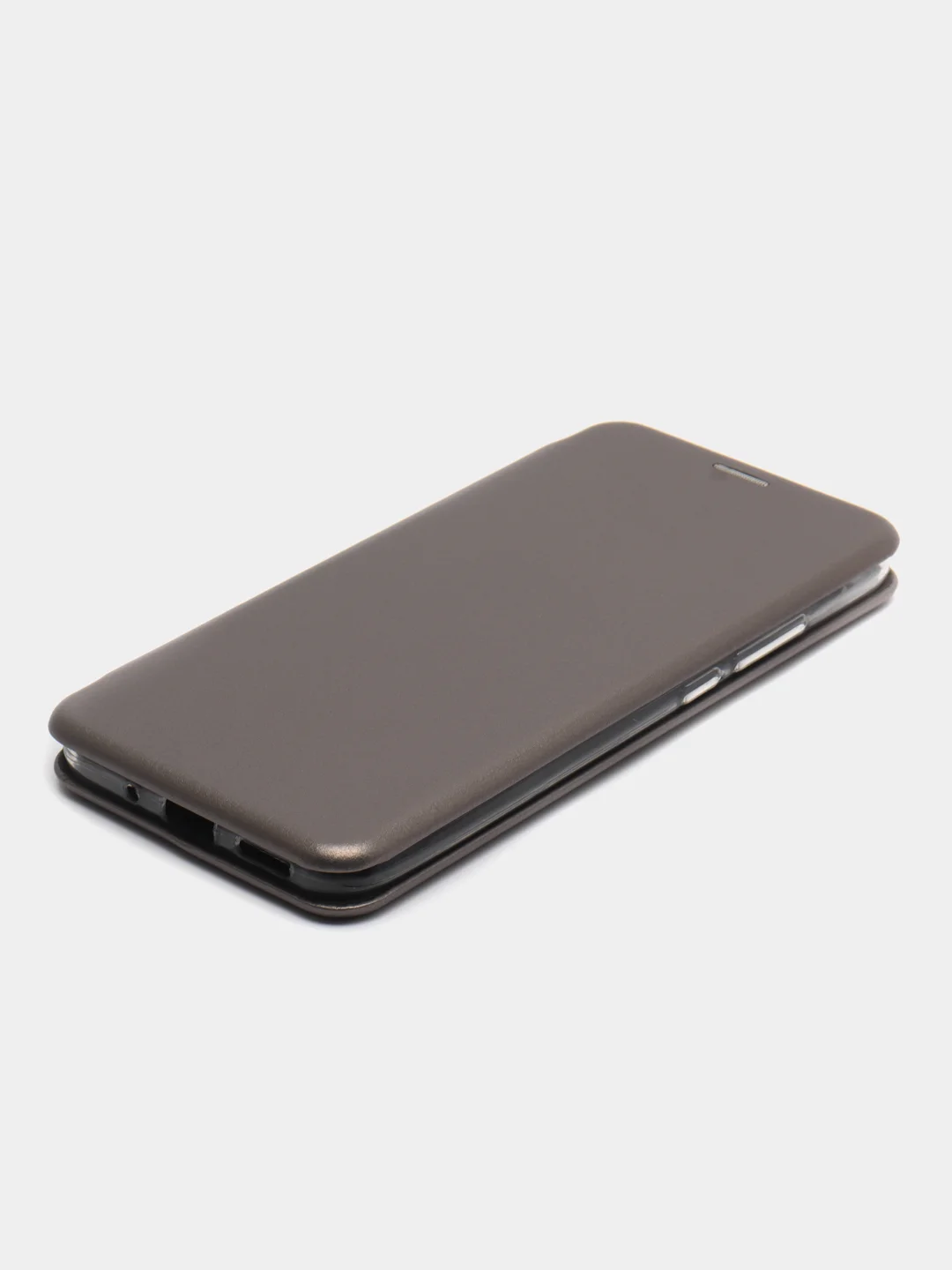 Серый чехол-книжка для Xiaomi Redmi 9A  (Сяоми редми 9А)