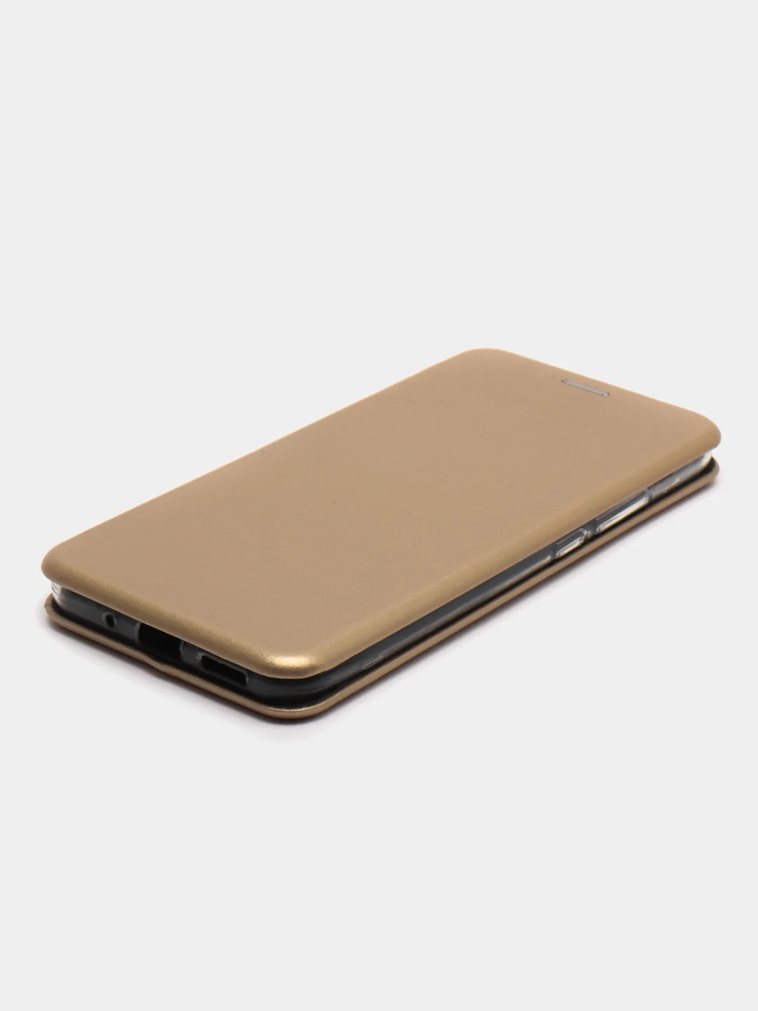 Золотой чехол-книжка для Xiaomi Redmi 9A  (Сяоми редми 9А)