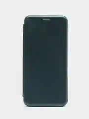 Тёмно-зелёный чехол-книжка для Realme C33 (Реалми С33)