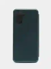 Тёмно-зелёный чехол-книжка для Realme C33 (Реалми С33)